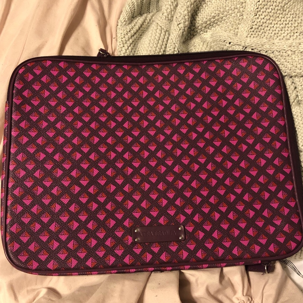 Leather Vera Bradley Laptop sleeve